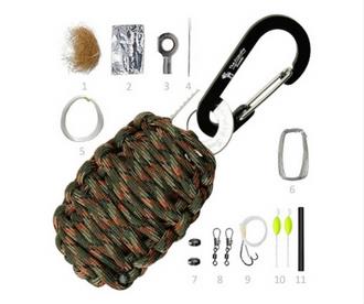 Carabiner Grenade Survival Kit